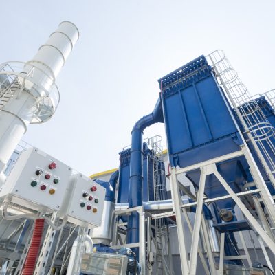 Outside,Of,A,Waste,Management,Facility.,Treatment,And,Disposal,Of